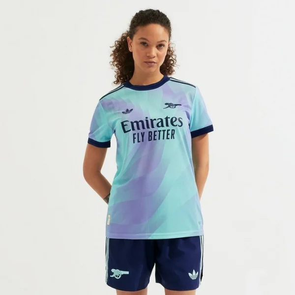 Entdecken Sie die besten arsenal adidas damen 2425 authentic drittes trikot mit individuellem aufdruck Kategorien