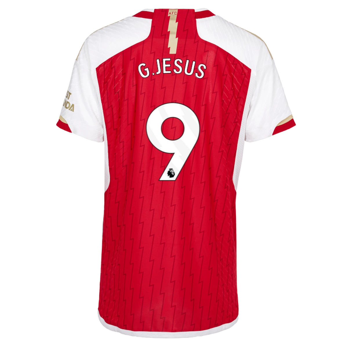 AFC Trikots Shop - Offizielle arsenal damen 2324 authentisches heimtrikot – gabriel jesus Arsenal FC Trikots und Shirts