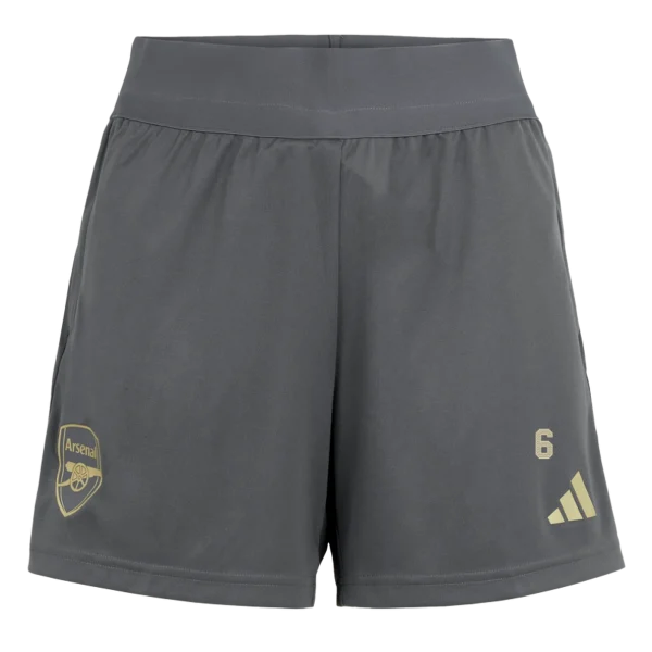 AFC Trikots Shop - Offizielle arsenal damen 2324 graue trainingsshorts – gabriel magalhaes Arsenal FC Trikots und Shirts
